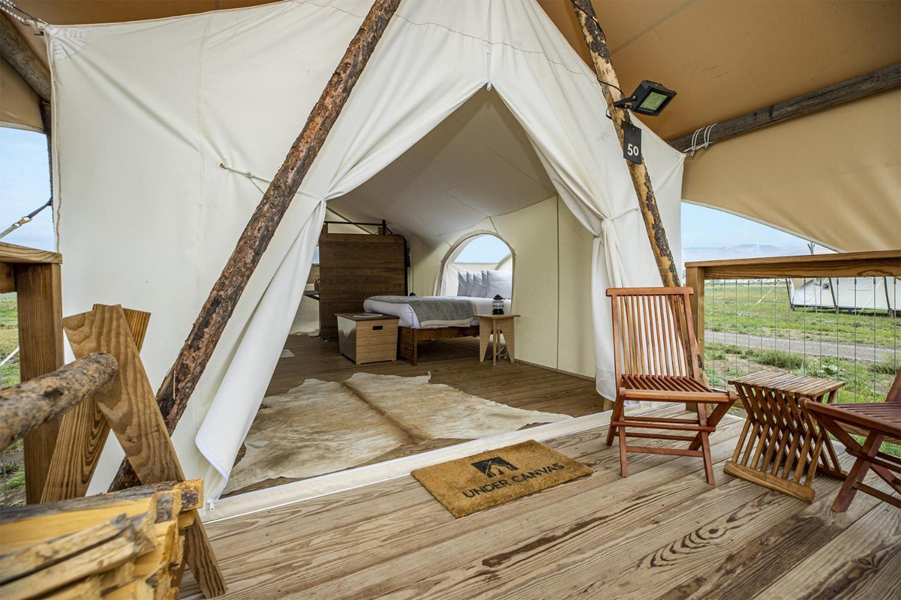 Under Canvas North Yellowstone - Paradise Valley Livingston Eksteriør bilde