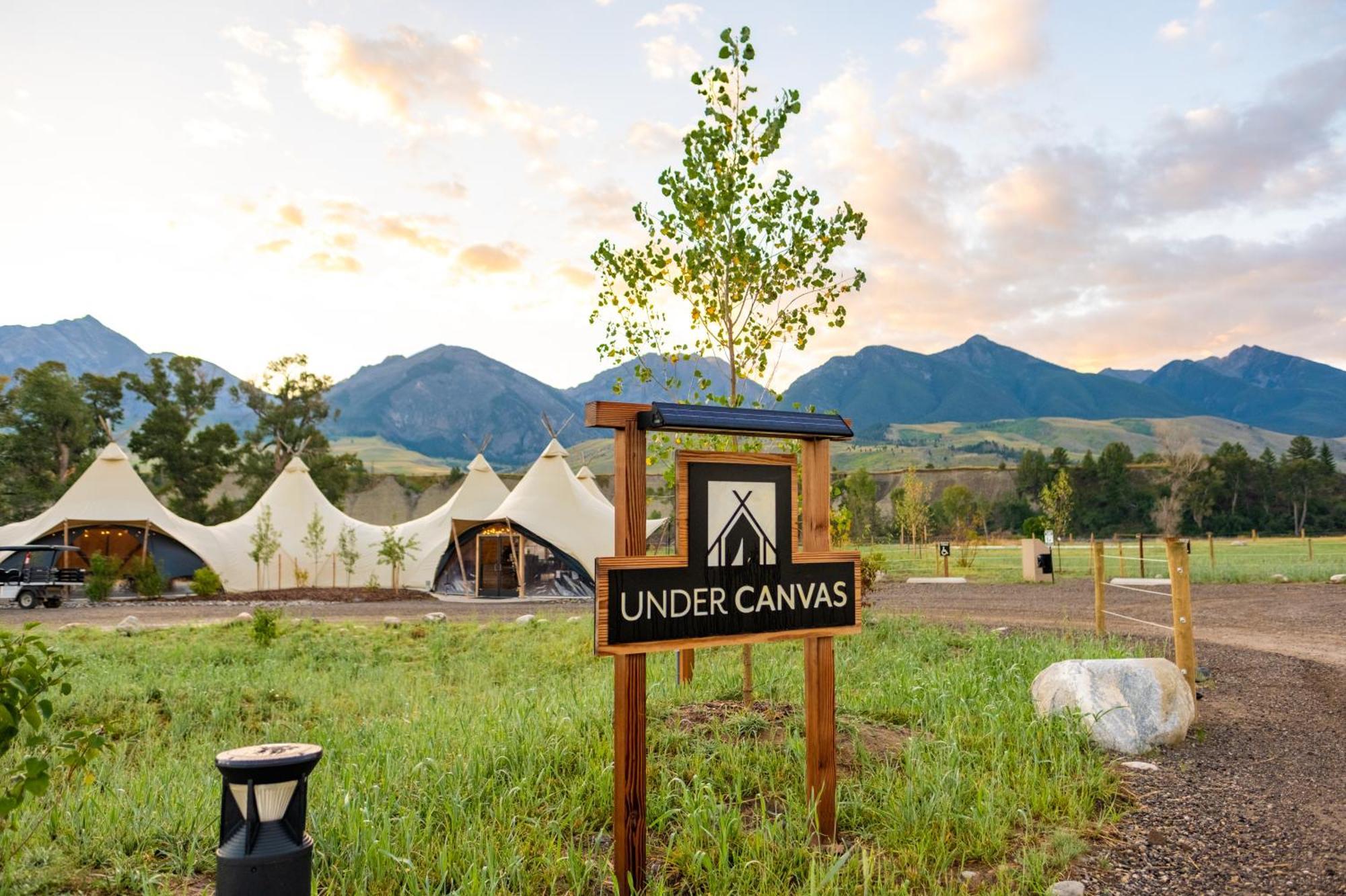 Under Canvas North Yellowstone - Paradise Valley Livingston Eksteriør bilde
