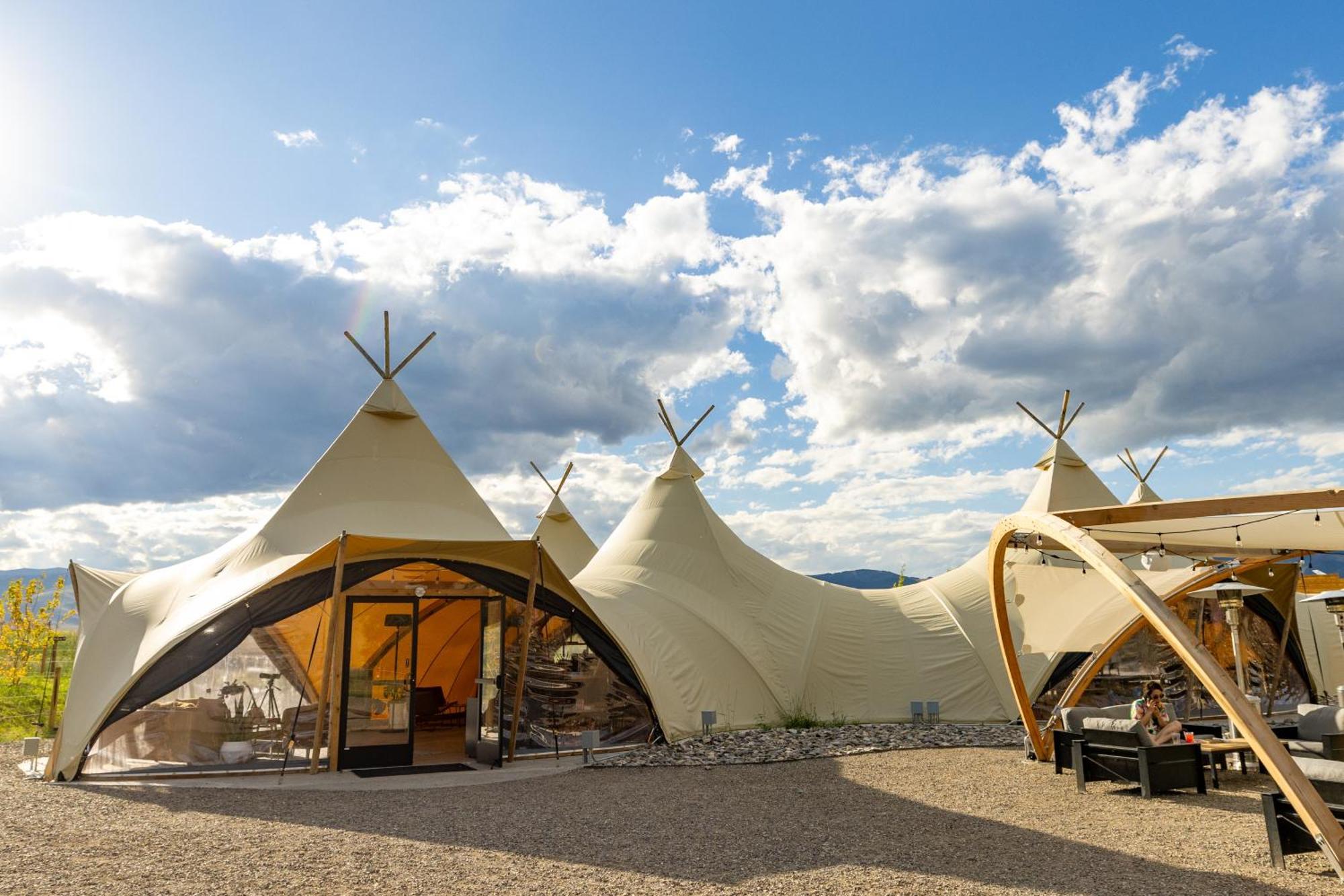 Under Canvas North Yellowstone - Paradise Valley Livingston Eksteriør bilde