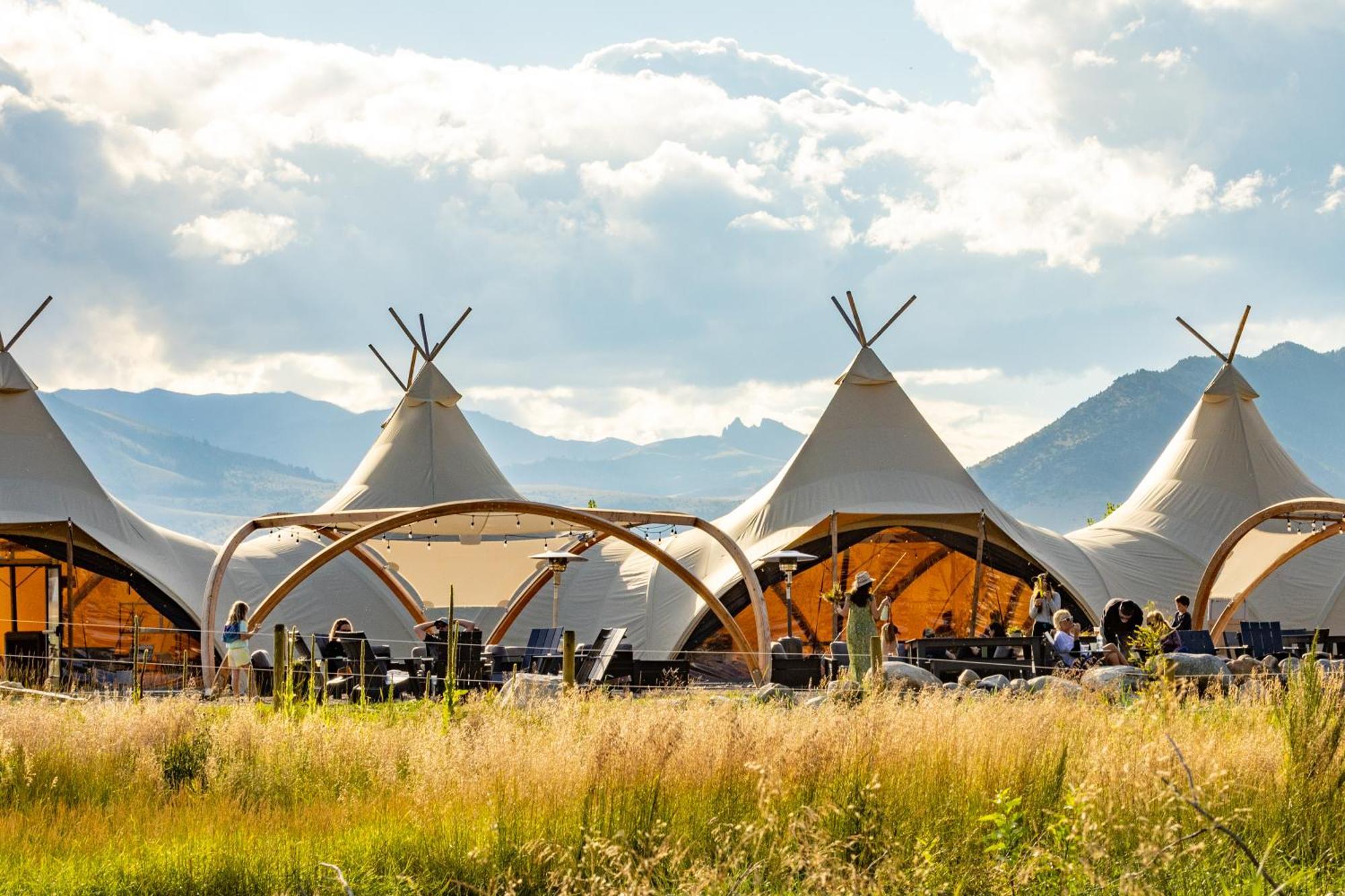 Under Canvas North Yellowstone - Paradise Valley Livingston Eksteriør bilde
