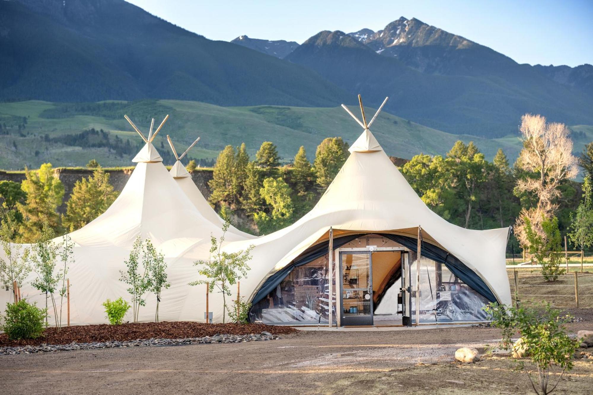 Under Canvas North Yellowstone - Paradise Valley Livingston Eksteriør bilde