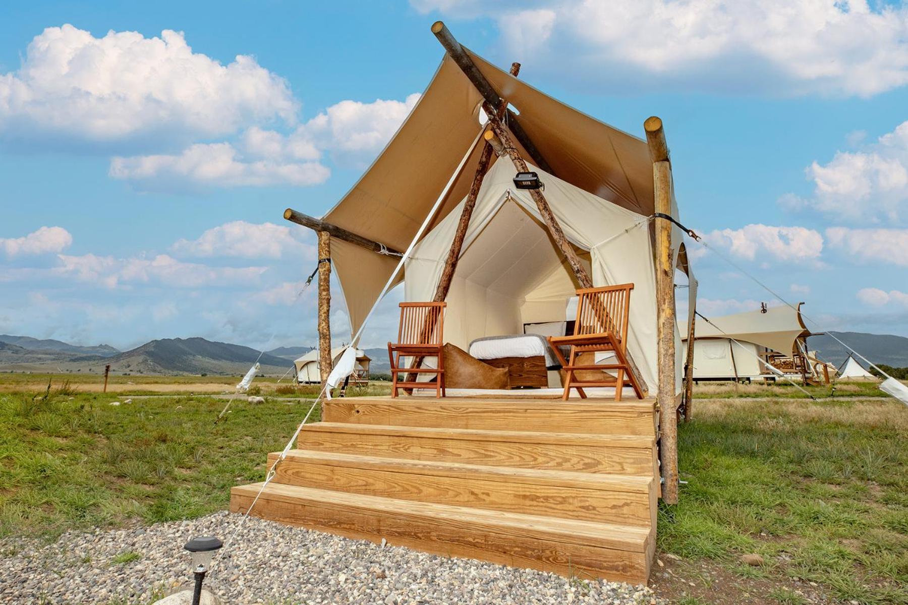 Under Canvas North Yellowstone - Paradise Valley Livingston Eksteriør bilde
